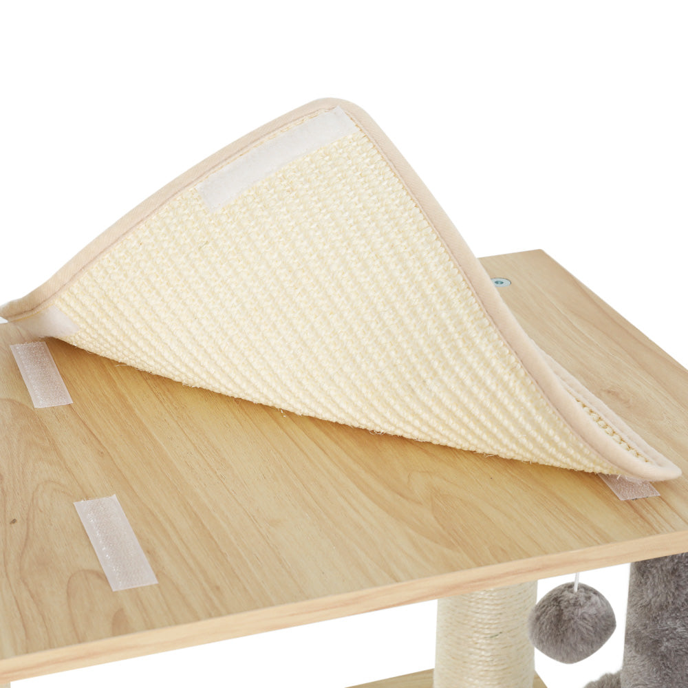 i.Pet Cat Tree 152cm Tower Scratching Post Scratcher Wood Bed Condo Toys House Ladder i.Pet