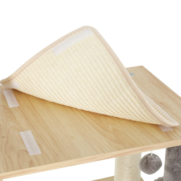 i.Pet Cat Tree 152cm Tower Scratching Post Scratcher Wood Bed Condo Toys House Ladder i.Pet