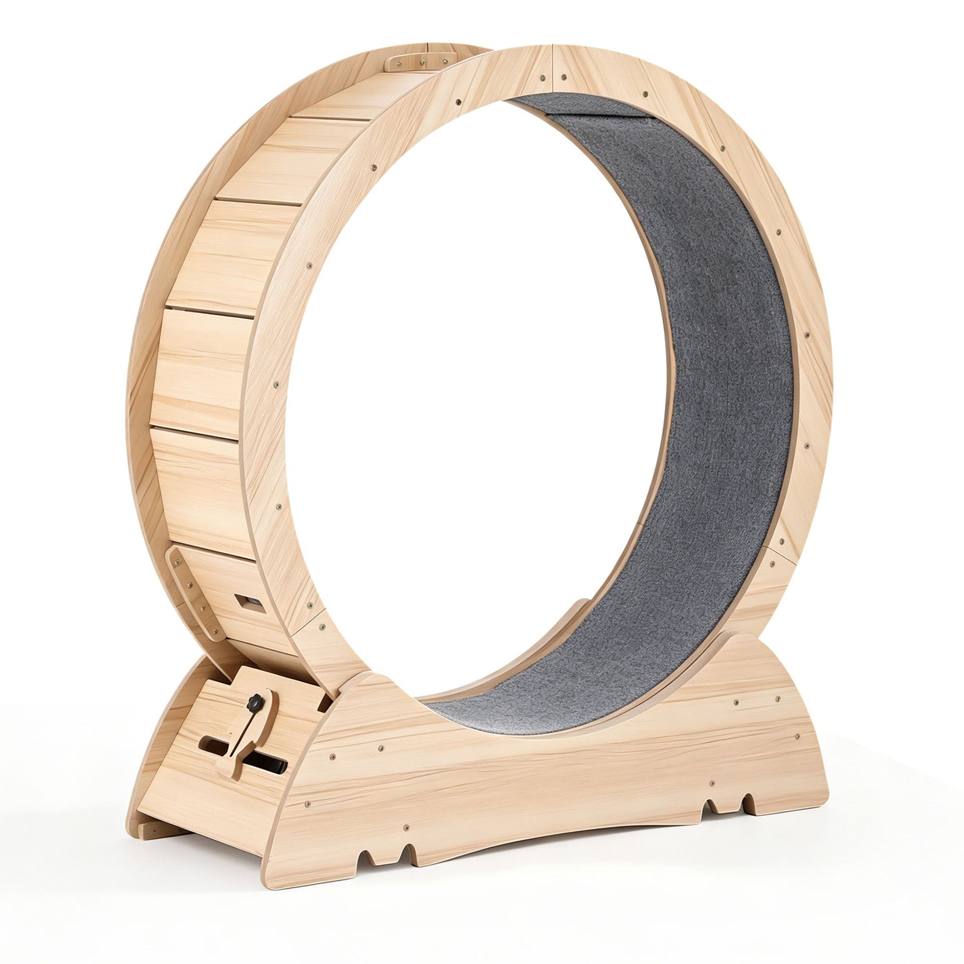 i.Pet Wooden Cat Exercise Wheel 91cm Indoor Cat Treadmill Large Awezingly