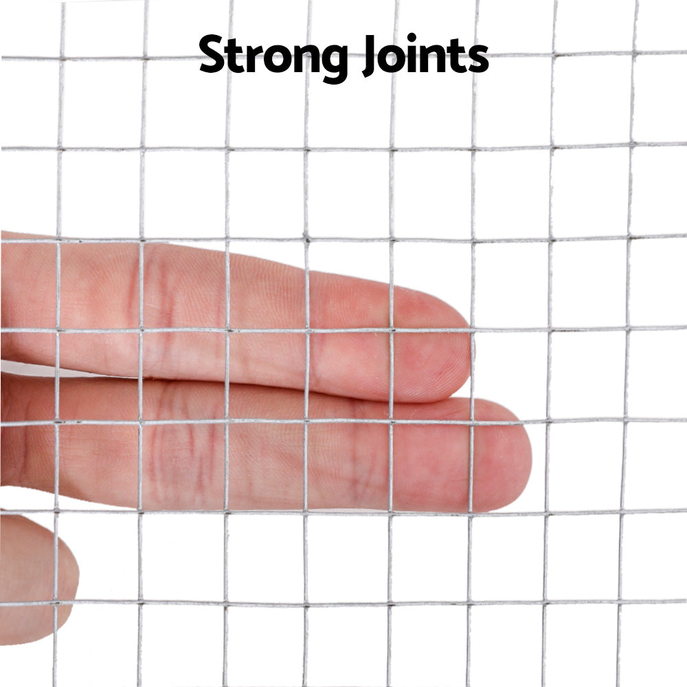 i.Pet Poultry Chicken Fence Pet Netting Wire Mesh Roll Duck Goose Coop 15Mx120CM i.Pet