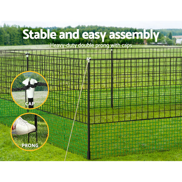 i.Pet Chicken Fence Electric 25Mx125CM Poultry Netting i.Pet