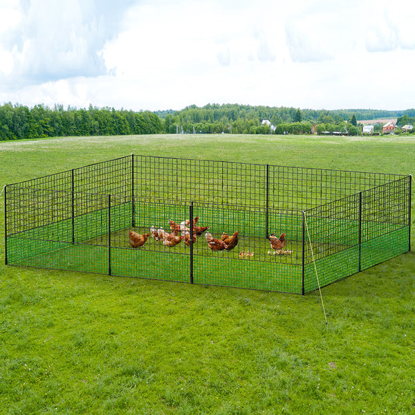i.Pet Chicken Fence Electric 25Mx125CM Poultry Netting i.Pet