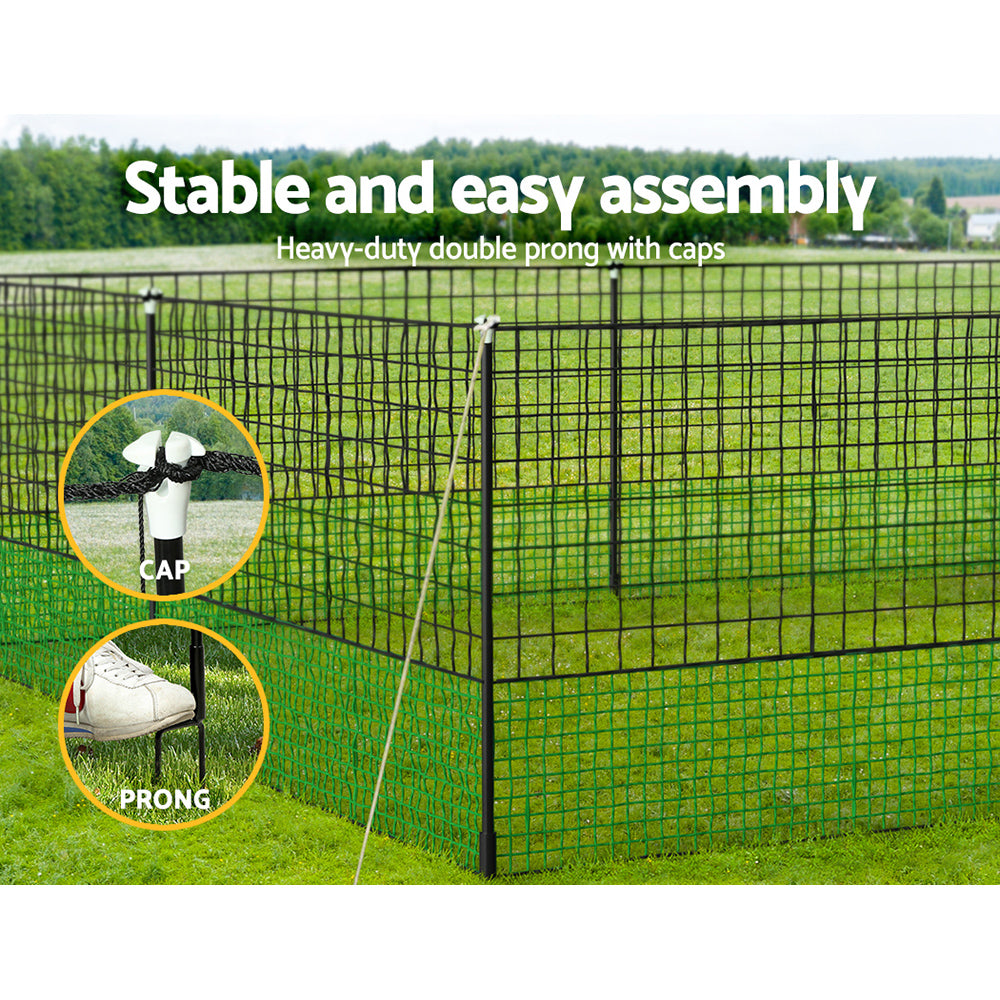 i.Pet Chicken Fence Electric 50Mx125CM Poultry Netting i.Pet