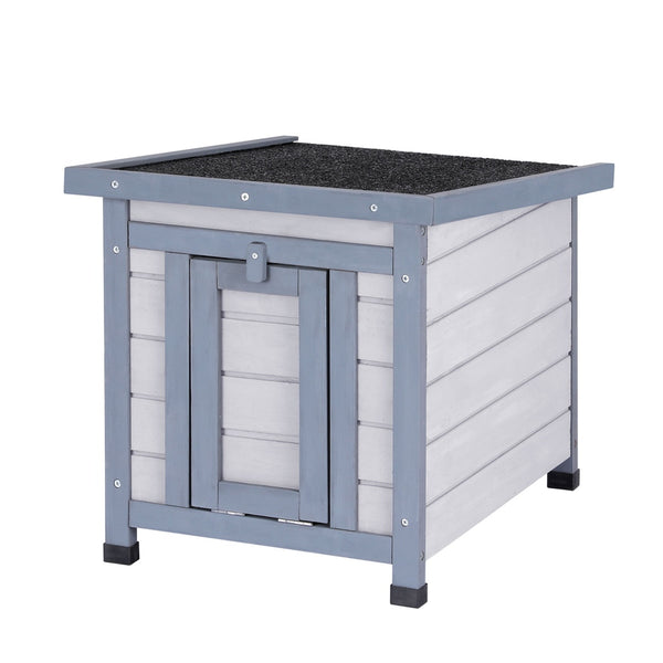 i.Pet Outdoor Cat House Rabbit Hutch Wooden Shelter Condo Small Enclosure Indoor Cat House Outdoor i.Pet