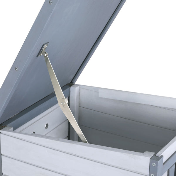 i.Pet Outdoor Cat House Rabbit Hutch Wooden Shelter Condo Small Enclosure Indoor Cat House Outdoor i.Pet