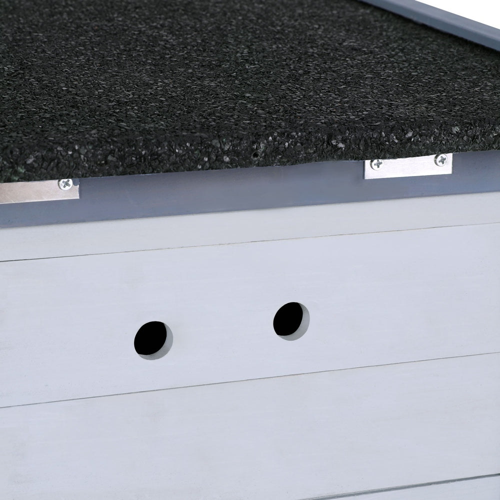 i.Pet Outdoor Cat House Rabbit Hutch Wooden Shelter Condo Small Enclosure Indoor Cat House Outdoor i.Pet