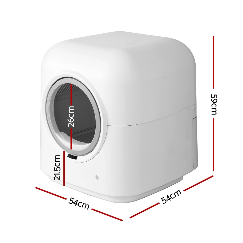 i.Pet Automatic Cat Litter Box Smart Self-Cleaning Large Cat Litter Box Kitty Toilet App Control i.Pet