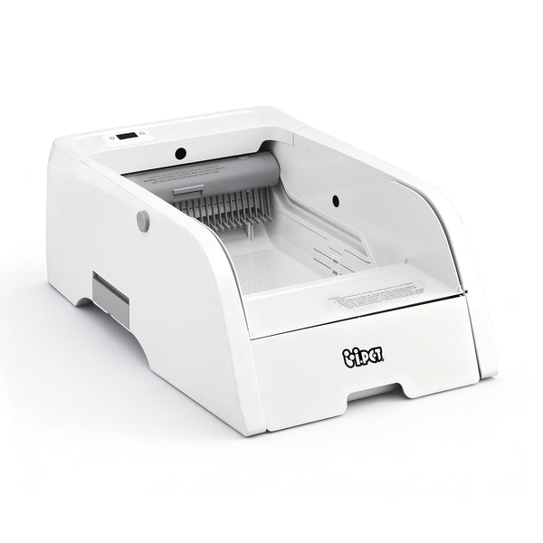 i.pet Automatic Cat Litter Box Self Cleaning Smart Pet Toilet App Control 5L White Awezingly