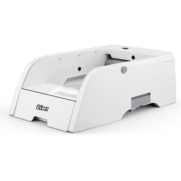 i.pet Automatic Cat Litter Box Self Cleaning Smart Pet Toilet App Control 5L White Awezingly