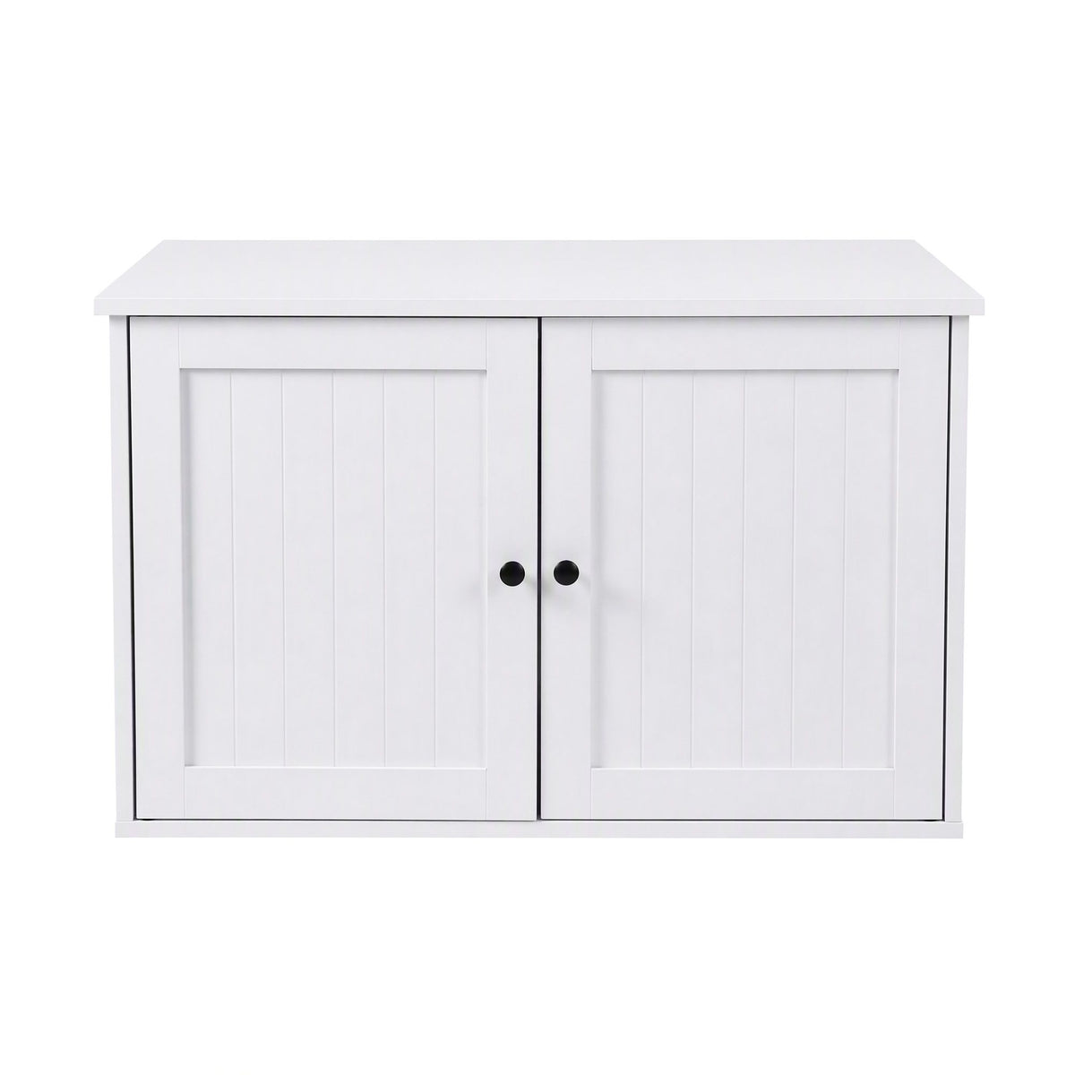 i.Pet 80x53cm Cat Litter Box Enclosure Hidden Litter Tray Cabinet Furniture White Awezingly