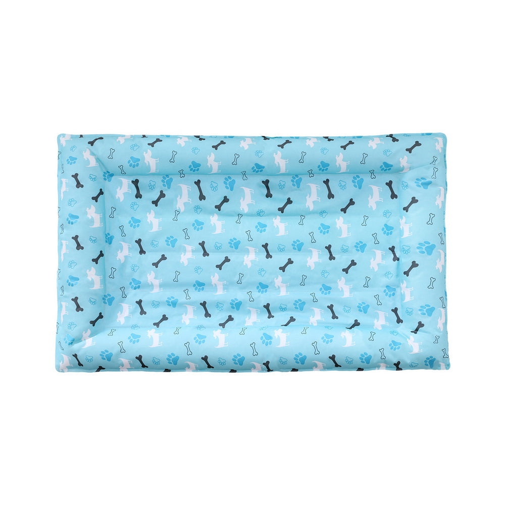 i.Pet Pet Cooling Mat Gel Dog Cat Self-cool Puppy Pad Large Bed Summer Blue i.Pet