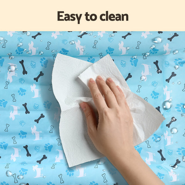 i.Pet Pet Cooling Mat Gel Dog Cat Self-cool Puppy Pad Large Bed Summer Blue i.Pet