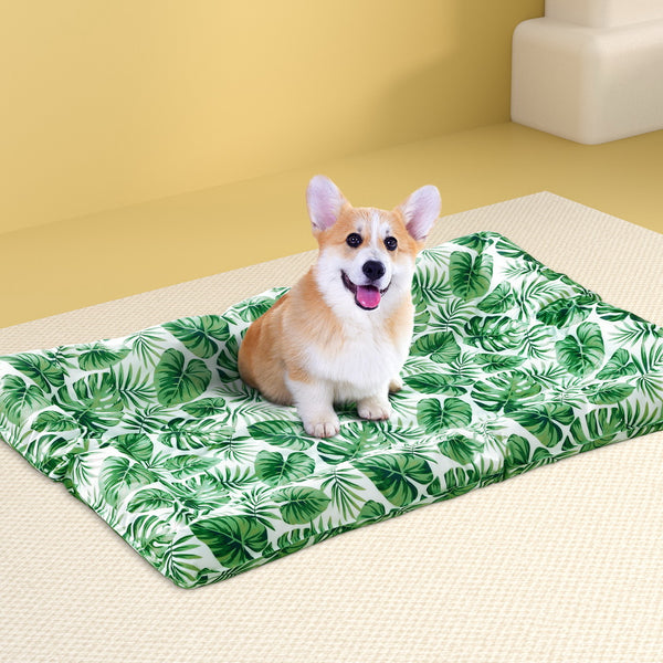 i.Pet Pet Cooling Mat Gel Dog Cat Self-cool Puppy Pad Large Bed Summer Green i.Pet