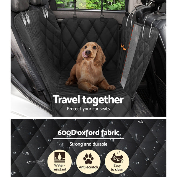 i.Pet Pet Car Seat Cover Dog Hammock Protector Back Waterproof Belt Non Slip Mat i.Pet