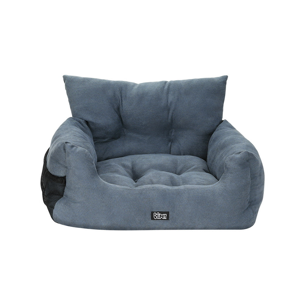 i.Pet Dog Car Seat Booster Cover Pet Bed Portable Waterproof Belt Non Slip Travel i.Pet