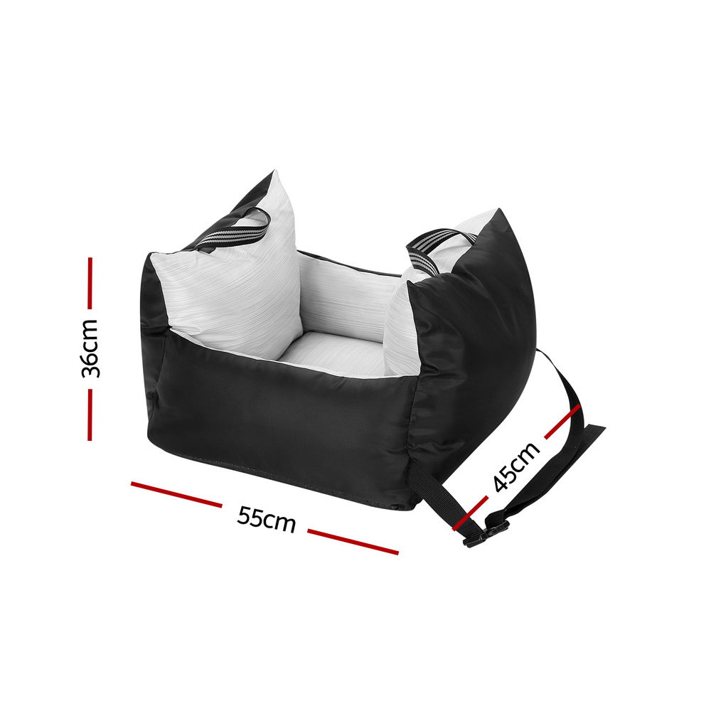 i.Pet Dog Car Seat Booster Cover Dog Bed Portable Waterproof Belt Non Slip i.Pet