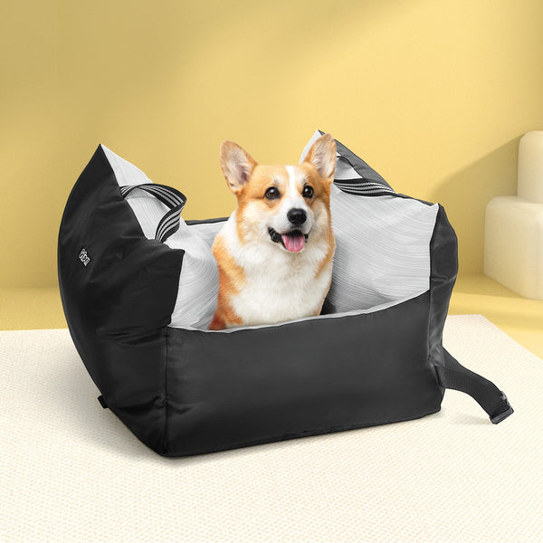 i.Pet Dog Car Seat Booster Cover Dog Bed Portable Waterproof Belt Non Slip i.Pet