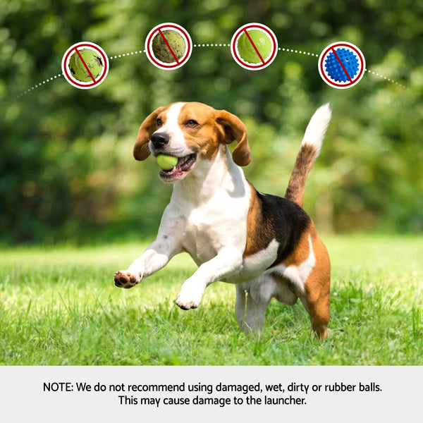 i.Pet 2-in-1 Dog Ball Launcher & Treat Dispenser with 2 Balls Green Awezingly