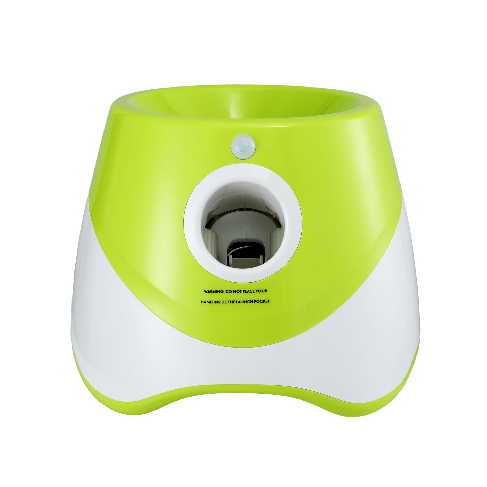 i.Pet Dog Ball Launcher Thrower with 6 Balls & 3/6/9m Launch Distances Green Awezingly