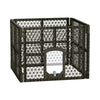 i.Pet Dog Playpen Enclosure 4 Panel Pet Fence Plastic Play Pen