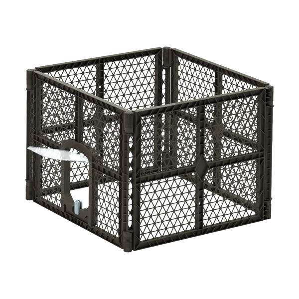 i.Pet Dog Playpen Enclosure 4 Panel Pet Fence Plastic Play Pen i.Pet