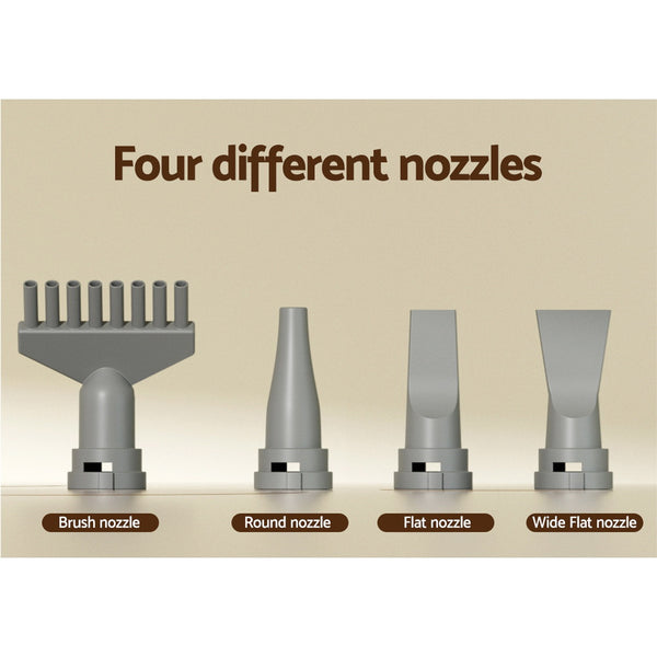 i.Pet Pet Hair Dryer Dog Cat Grooming Speed Heater Blower Hairdryer Low Noise i.Pet