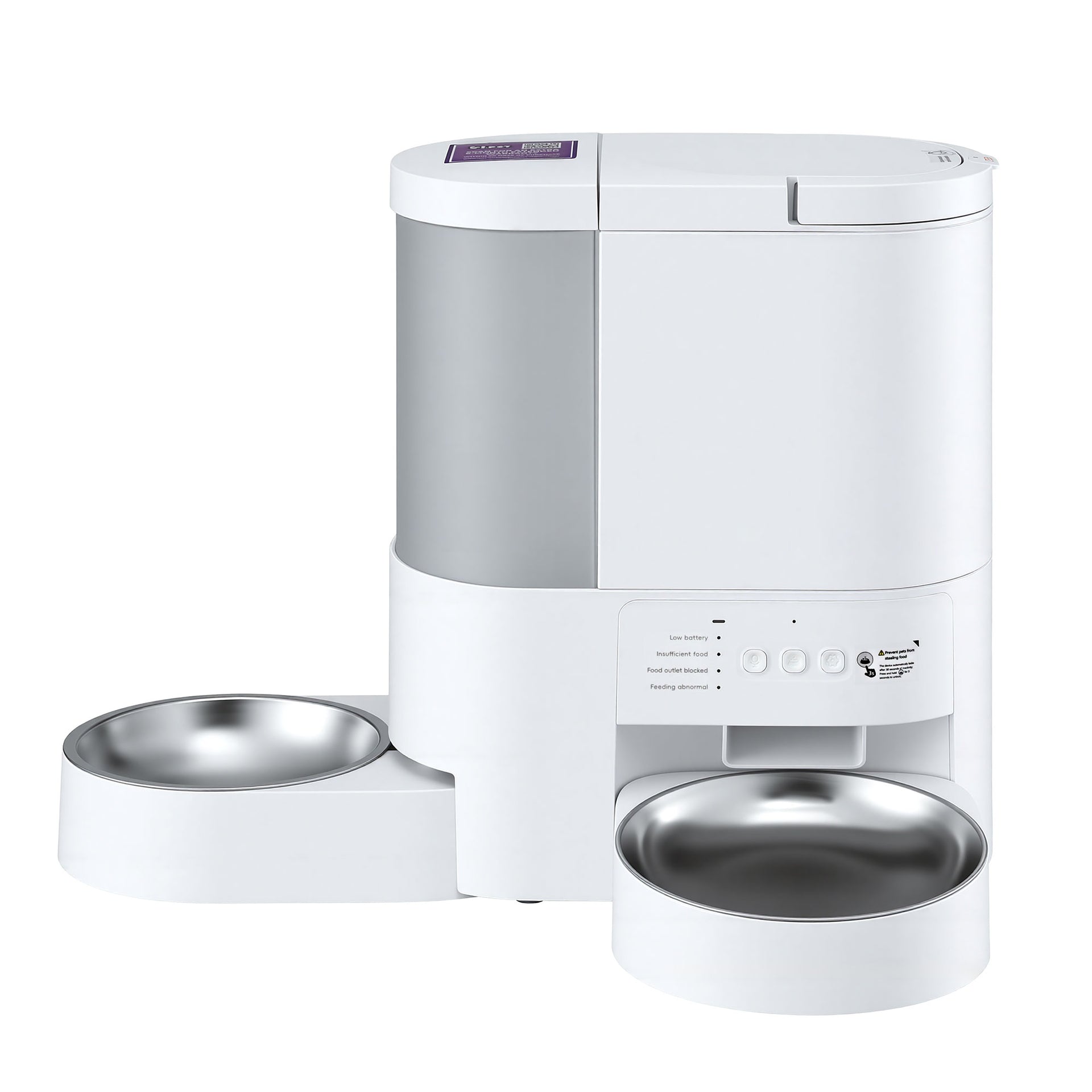 i.Pet Automatic Pet Feeder Water Dispenser 2-in-1 Smart WiFi Dog Cat Food 4L Awezingly