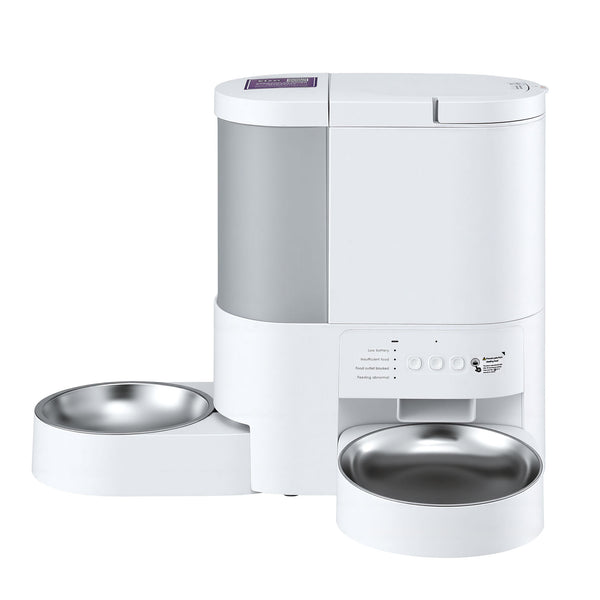 i.Pet Automatic Pet Feeder Water Dispenser 2-in-1 Smart WiFi Dog Cat Food 4L Awezingly