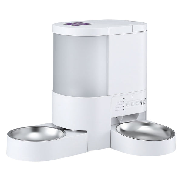i.Pet Automatic Pet Feeder Water Dispenser 2-in-1 Smart WiFi Dog Cat Food 4L Awezingly
