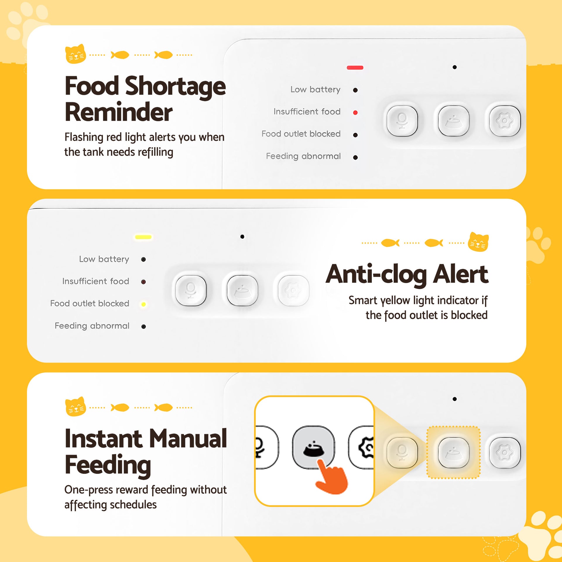 i.Pet Automatic Pet Feeder Water Dispenser 2-in-1 Smart WiFi Dog Cat Food 4L Awezingly