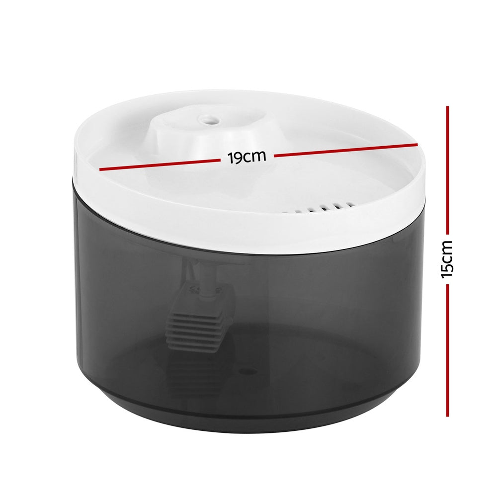 i.Pet Pet Water Fountain Feeder Dispenser Filter Dog Cat Drinking Automatic 2.2L i.Pet