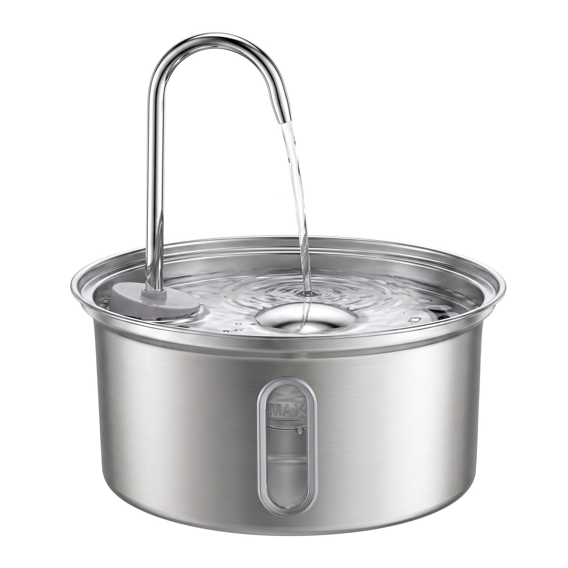 i.Pet 3.2L Cat Water Fountain Pet Feeder Dog Drinking Dispenser 304 Stainless Steel Awezingly