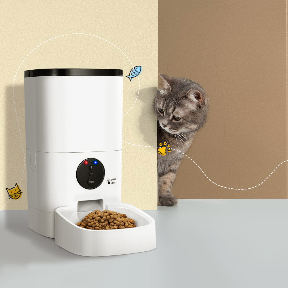 i.Pet Automatic Pet Feeder 6L Wifi Auto Dog Cat Smart Food Dispenser Timer i.Pet