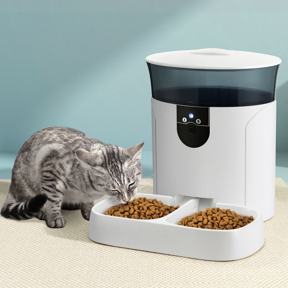 i.Pet Automatic Pet Feeder Dog Cat Camera Wifi Smart Food Dispenser Timer 7L APP i.Pet
