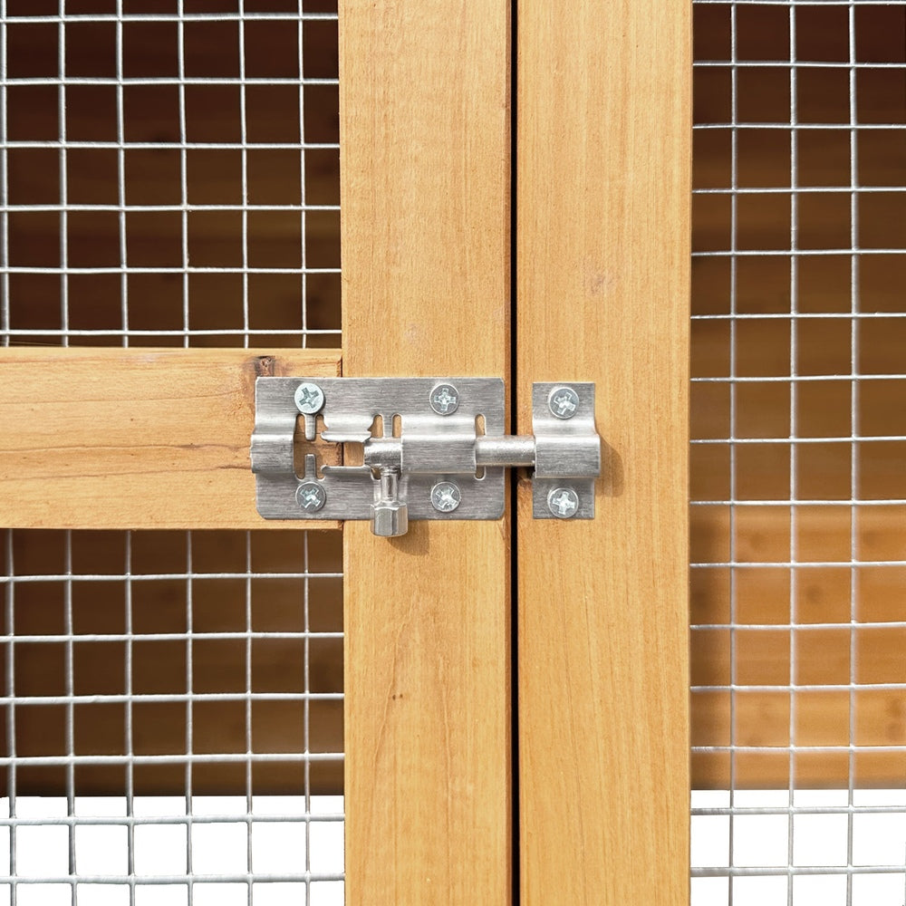 i.Pet Dog Kennel Extra Large 2.28M Wooden House Bed Outdoor Pet Puppy Cabin Log i.Pet