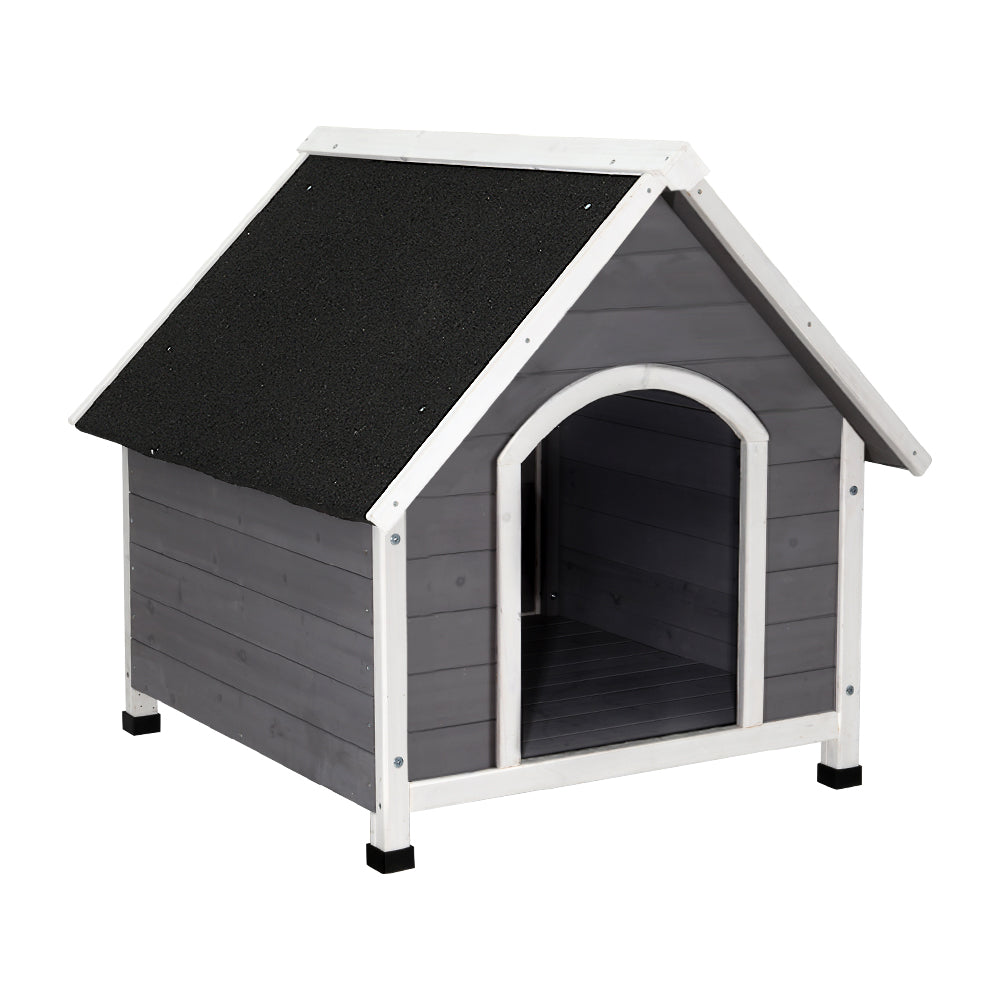 i.Pet Dog Kennel Wooden Large House Outdoor Indoor Puppy Pet Cabin Weatherproof XL i.Pet