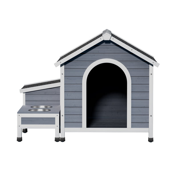 i.Pet Dog Kennel House Large Wooden Outdoor Pet Kennels Indoor Puppy Cabin i.Pet
