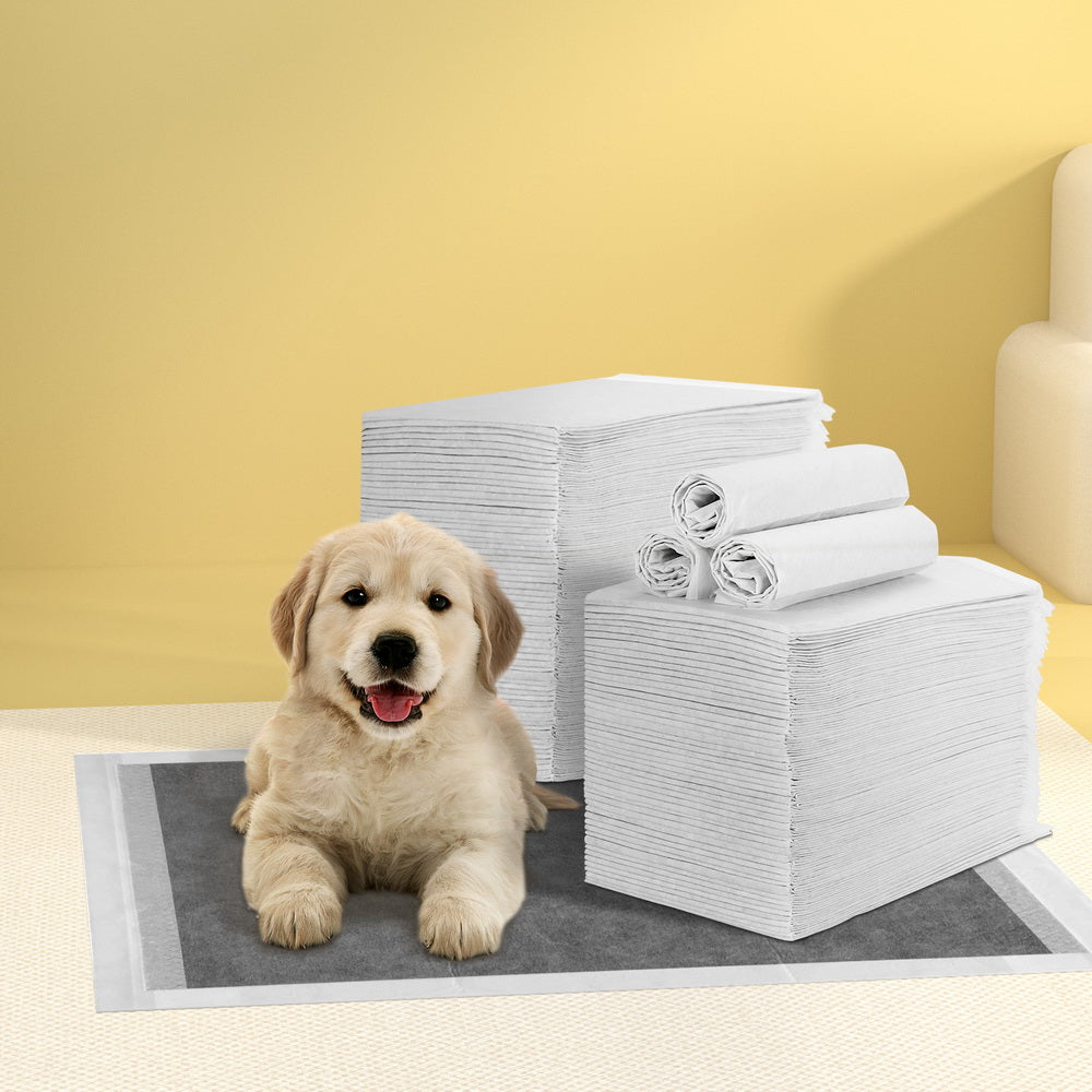 i.Pet Pet Training Pads 200pcs 60x60cm Puppy Dog Toilet Pee Indoor Super Absorbent Grey i.Pet