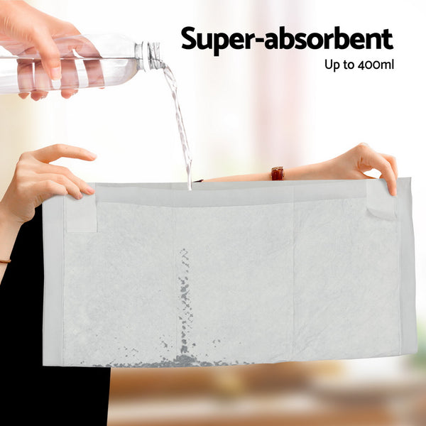 i.Pet Pet Training Pads 400pcs 60x60cm Puppy Dog Toilet Pee Indoor Super Absorbent Grey i.Pet