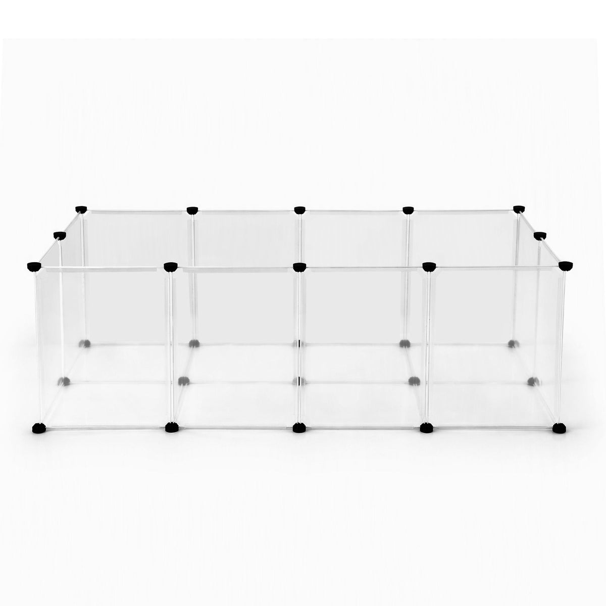 i.Pet Pet Dog Playpen 20 Panels with Baseboard DIY Enclosure Small Animal Rabbit Pen 125CM Awezingly