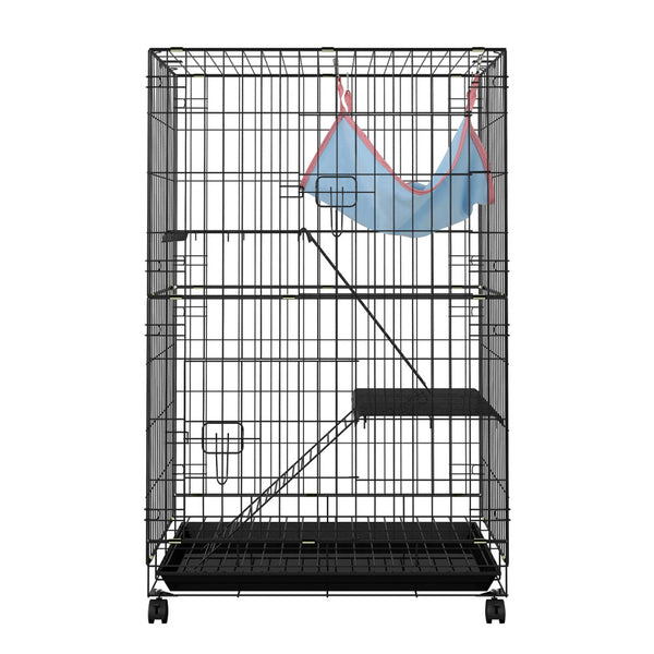 i.Pet Rabbit Cage 100cm Hutch 3 Level Indoor Guinea Pig Ferret i.Pet