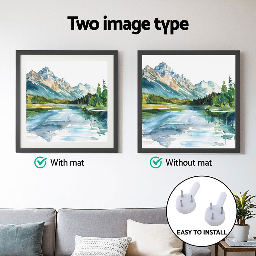 Artiss Photo Frame 2PCS Set Black Artiss