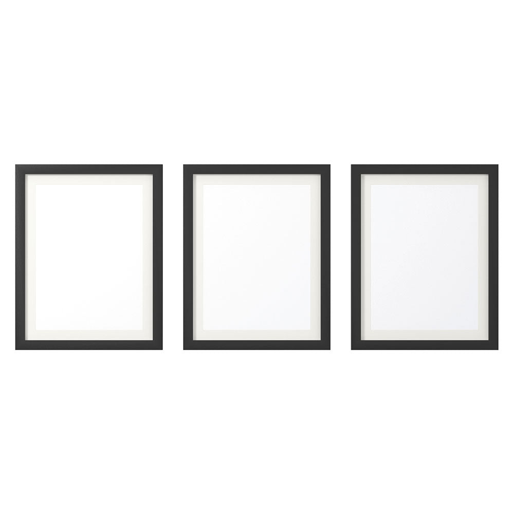 Artiss Photo Frame 3PCS Set Black Artiss