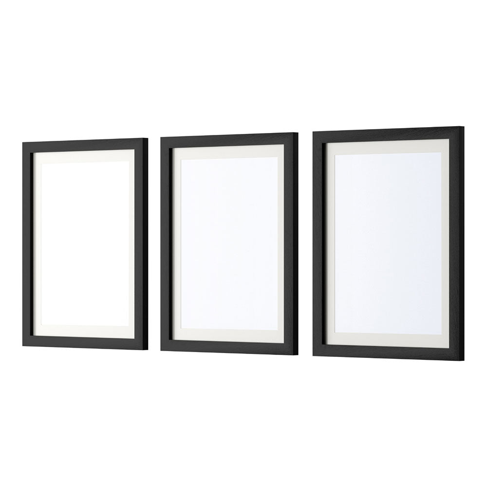 Artiss Photo Frame 3PCS Set Black Artiss