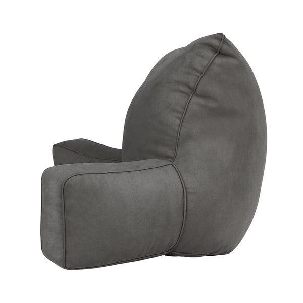 Giselle Reading Pillow Back Rest Lumbar Support Cushion Grey Giselle Bedding