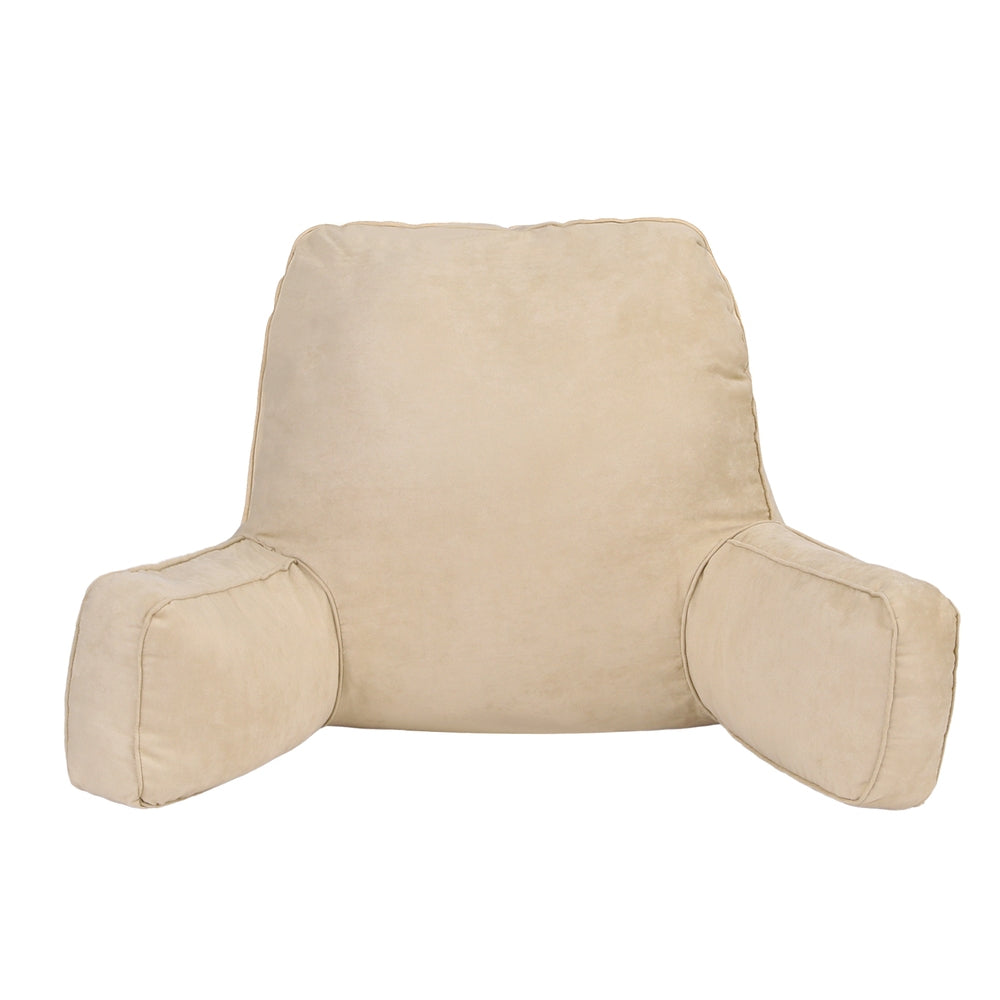 Giselle Reading Pillow Back Rest Lumbar Support Cushion Oatmeal Giselle Bedding