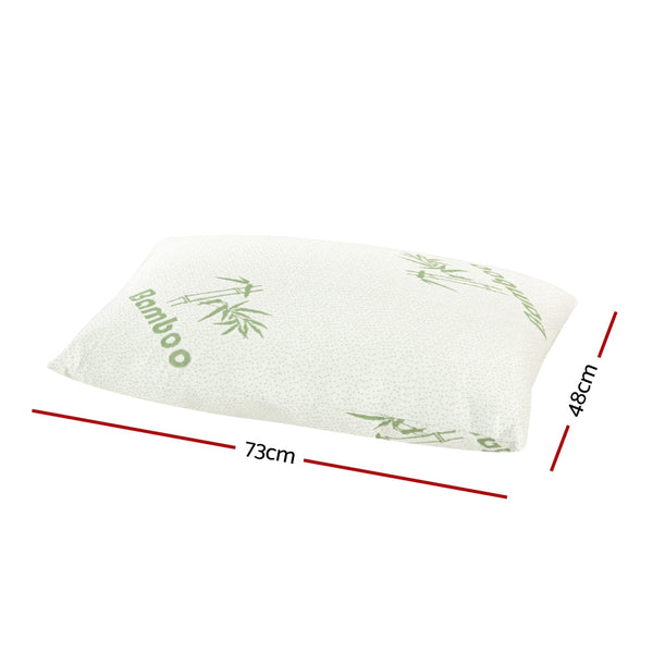 Giselle Bedding 4 Pack Bamboo Pillow Family Hotel Giselle Bedding