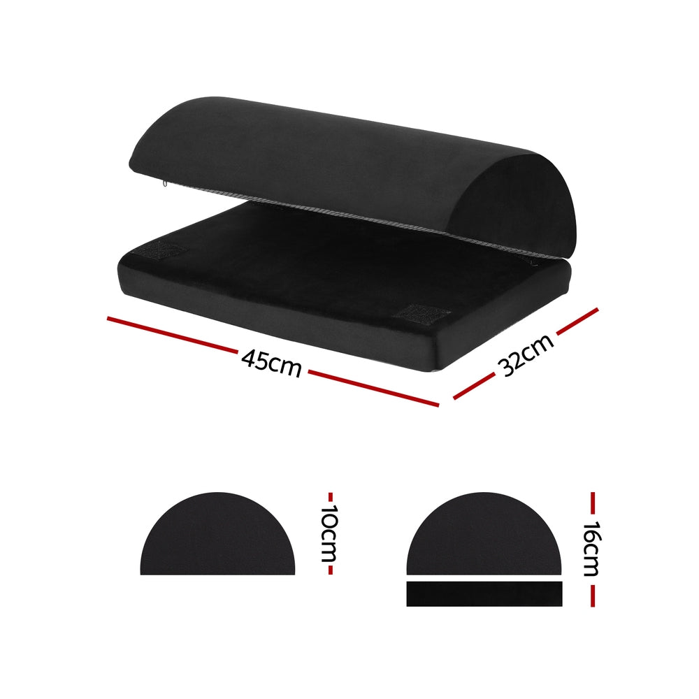 Giselle Memory Foam Footrest Cushion Adjustable Pillow Giselle Bedding