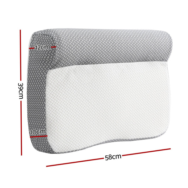 Giselle Contour Pillow Memory Foam Awezingly