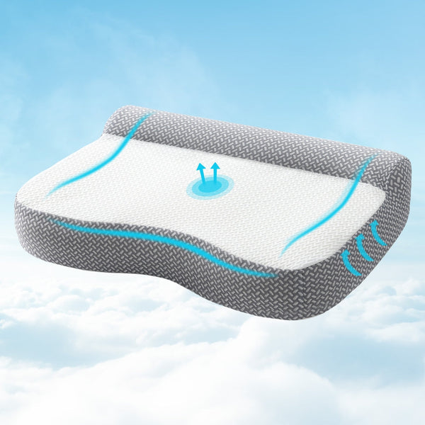 Giselle Contour Pillow Memory Foam Awezingly